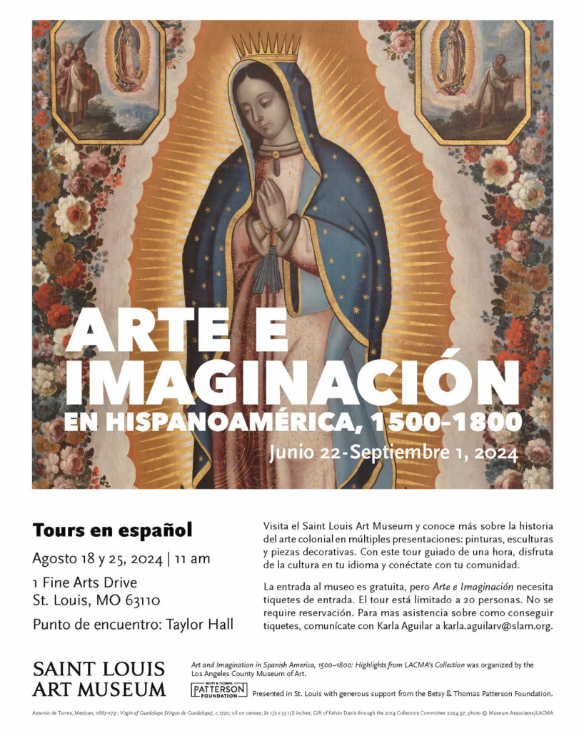 Museo de Arte de St. Louis ofrecerá tours en español el 18 y 25 de Agosto 5
